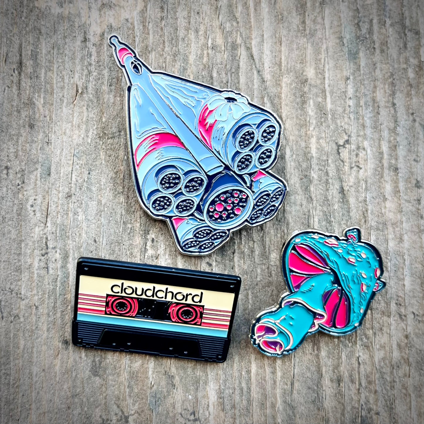 Cloudchord Pins (3 styles available)